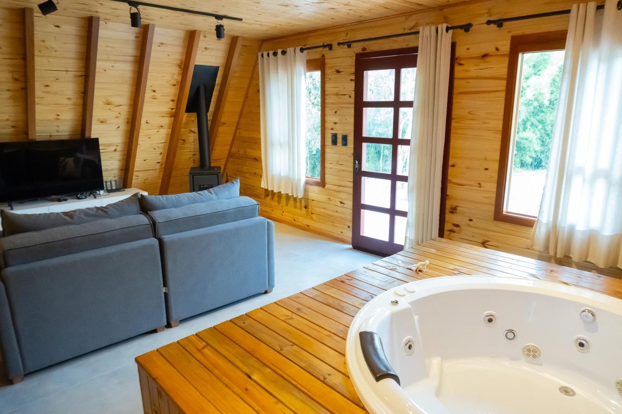 Chale Seiva Da Terra Villa Pinto Bandeira ภายนอก รูปภาพ